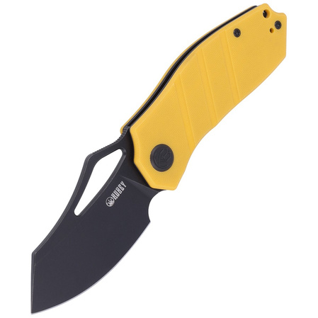 Kubey Ceyx Knife Yellow G10, Darkwashed D2 (KU335C)
