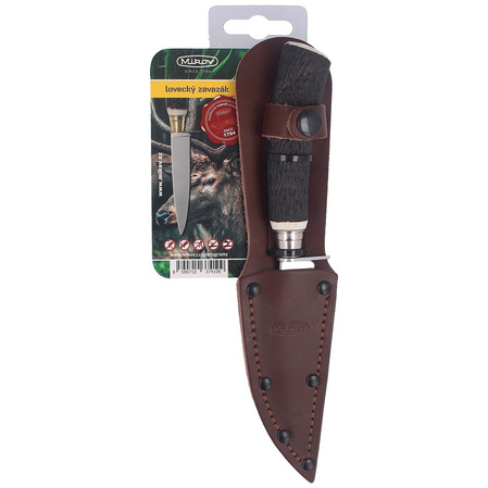 Mikov Pionyr Hunting Knife, Imit. Dear Stag (375-NH-1)