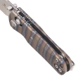 Bestechman Sprite Knife Flamed Titanium, Stonewashed/Satin M390 (BMK21C)