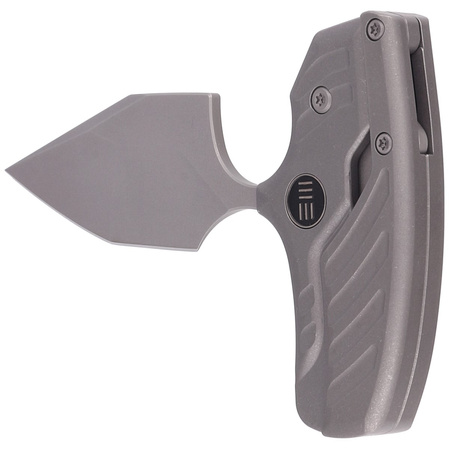 WE Knife Typhoeus Gray Titanium, Gray Stonewashed CPM 20CV (WE21036B-2)