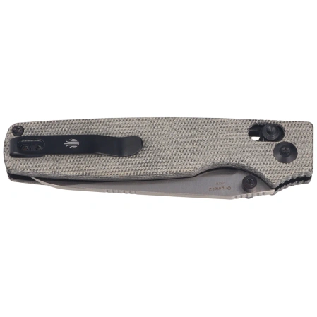 Nóż składany Kizer Original 2 Black Micarta, Satin 14C28N (V3605.2SA1)