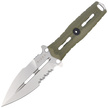 Nóż Kizer Norcross Olive Green G10, Stonewashed Nitro-V by L.F (ZX-FB01A4)