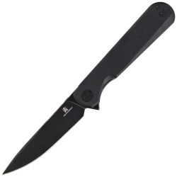 Nóż składany Bestechman Flick Black G10, Black Stonewashed D2 by Ostap Hel (BMK13H)