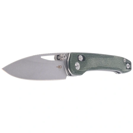 Bestech Cobber Knife Green Micarta, Stonewashed 14C28N by Happy as Larry (BG68D)