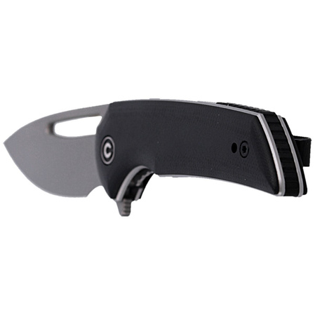 CIVIVI Knife Odium Black G10, Stonewashed by Ferrum Forge Knife Works (C2010D)