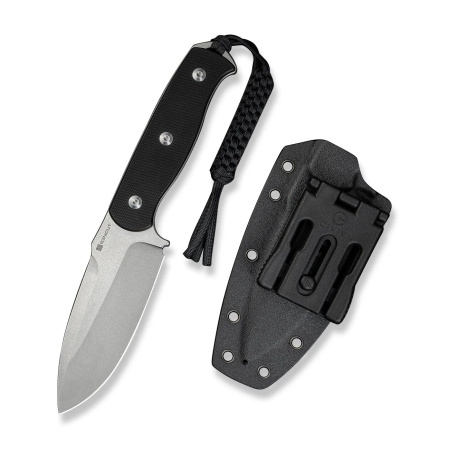 SENCUT Toxodon Black G10 Stonewashed