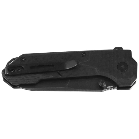 Nóż składany Remette Cosmic Black Milled CF/G10, Black Titanium Plating 14C28N (RTCO-GC)