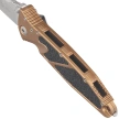 Microtech Socom Elite S/E-M Knife Tan Aluminum, Stonewashed M390MK by Tony Marfione (160-10TA)