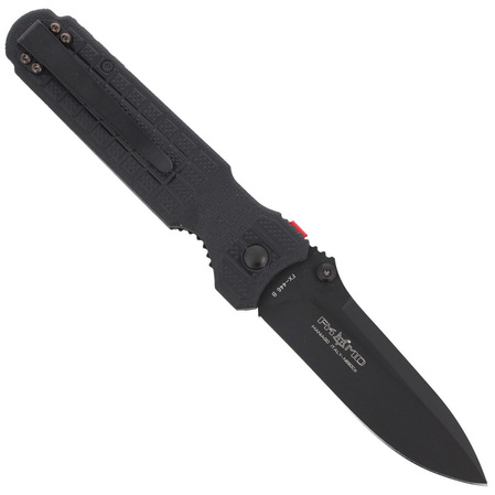 FOX Predator II Liner Lock Folding Knife, Black (FX-446 B)