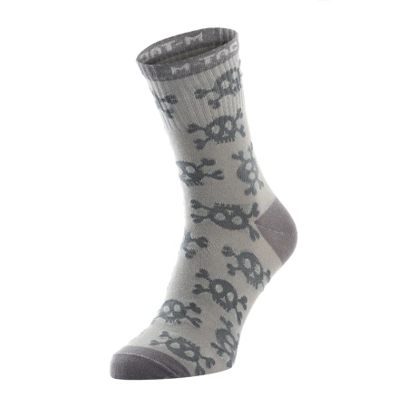 M-Tac Light Socks Mk.3 Pirate Skull Light Gray (30903911)