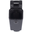 ESP Double-Stack 9 mm / .40 Magazine Pouch with Metal Clip and Safety Strap, Black (MH-64-S)