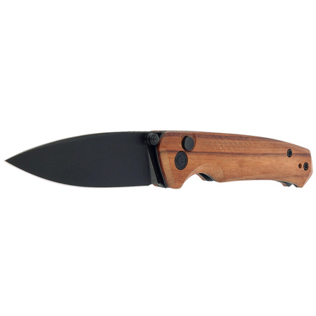 Nóż składany CIVIVI Altus Cuibourtia Wood, Black Stonewashed (C20076-3)