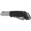 Nóż żeglarski MAC Boat 2 Black PP-TPE, Satin W 1.4034