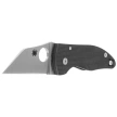 Spyderco MicroJimbo Black G10, Satin CPM S30V Plain by Michael Janich Knife (C264GP)