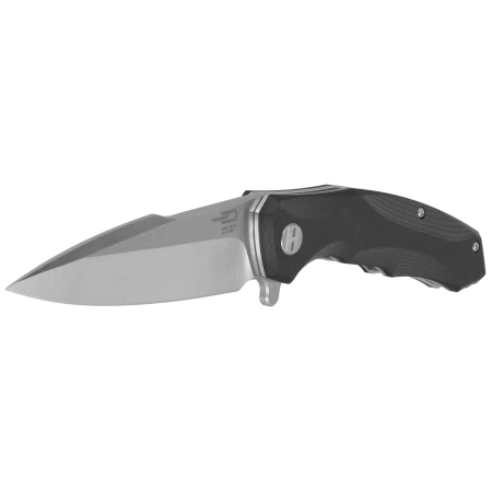 Bestech Warwolf Black G10, Stonewashed/Satin D2 knife (BG04A)