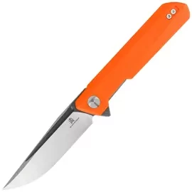 Bestechman Dundee Knife Orange G10, Grey PVD / Satin D2 by Ostap Hel (BMK01H)