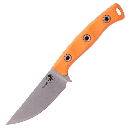Nóż Microtech Akris S/E Ember G10, Stonewashed M390MK by Tony Marfione (95-10EM-3)