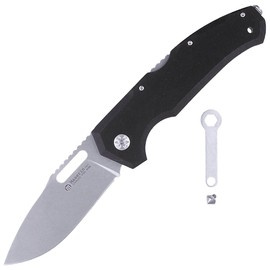 Maserin Nimrod 480/G10N Knife Black G10, Stonewashed M390 by Tommaso Rumici