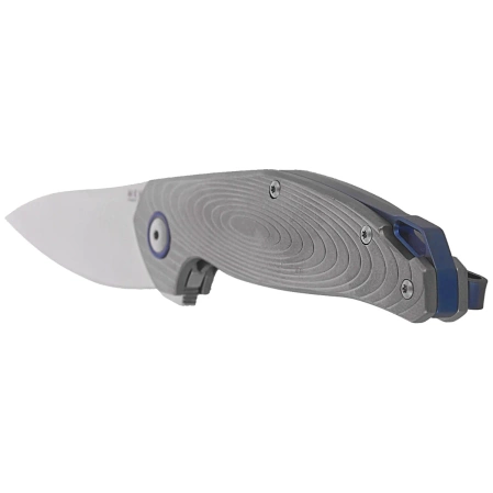 Nóż składany MKM Goccia Bead Blasted Titanium, Satin M390 by Jens Ansø (MKGC-T)