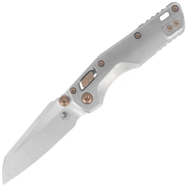 Nóż składany Microtech MSI Ram-Lok Mini S/E Marfione Select Slab Side Titanium, Bronzed HW, Stonewashed M390MK by Tony Marfione (210M-10MS5)