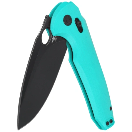 Bestech Noctar Knife Mint Green G10, Black PVD 14C28N by Kombou (BG66F)