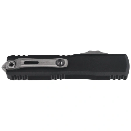 Microtech Ultratech Gen IV Interceptor Signature OTF Knife Black Aluminum, Apocalyptic M390MK by Tony Marfione (11174-10APS)
