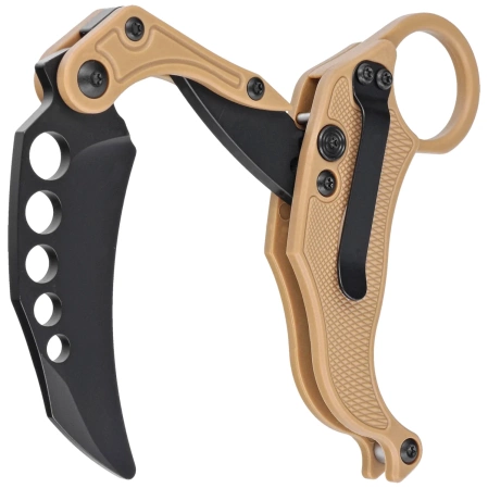 Reate Knife EXO-K Gravity Karambit Red Aluminium, Stonewashed N690