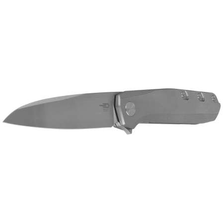 Bestech 9 Bead Blasted Titanium, Satin M390 by BrrKnives (BT2408A)