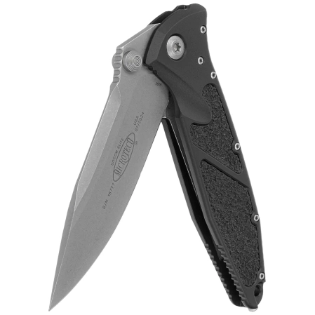 Nóż składany Microtech Socom Elite S/E-M Black Aluminum, Apocaliptic M390 by Tony Marfione (160-10AP)