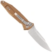 Microtech Socom Elite S/E-M Knife Tan Aluminum, Stonewashed M390MK by Tony Marfione (160-10TA)
