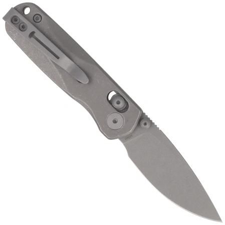 Bestechman Sprite Knife Dark Grey Titanium, Dark Bead Blast Stonewashed M390 (BMK21D)
