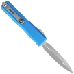 Nóż automatyczny OTF Microtech Ultratech Gen IV D/E Blue Aluminium, Apocalyptic M390MK by Tony Marfione (11224-10APBL)