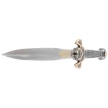 Decor Habitat Aztec Dagger Silver ABS, Satin (10067)