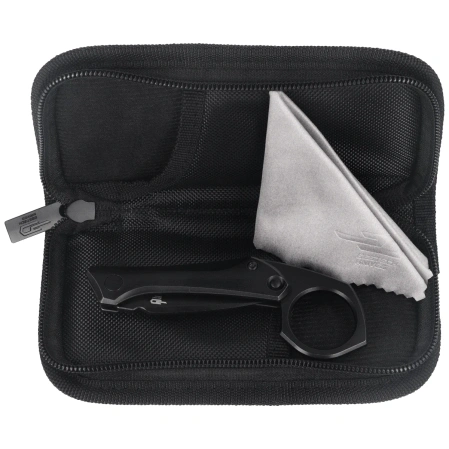 Nóż składany Bestech Duci Black Titanium, Black Stonewashed CPM 20CV by Ostap Hel (BT2605C)
