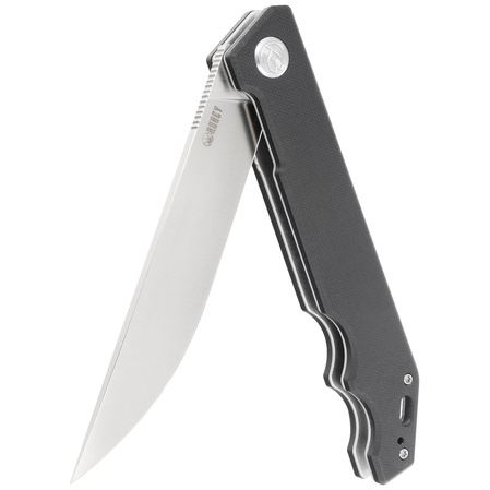 Kubey Knife Pylades Black G10, Satin AUS-10 (KU253A)