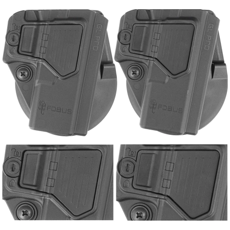 Kabura pasywno-aktywna Level 2 Fobus GL PRO do Glock 17 Gen 6 oraz 17, 19, 19X, 26, 45, 48