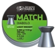 Śrut pistoletowy JSB Match Light Weight 4.50 mm, 0.500 g, 500 szt. (000055-500)