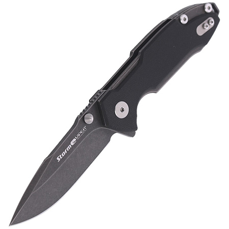 Viper Storm Black G10, Dark Stonewashed M390 by Rick Hinderer Knife (V5954DGB)