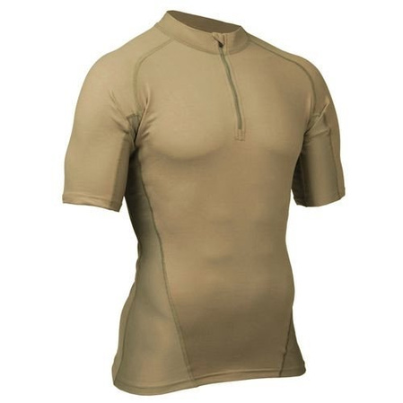 BlackHawk Engineered Fit 1/4-Zip Mock Neck Coyote Tan (84BS02CT)