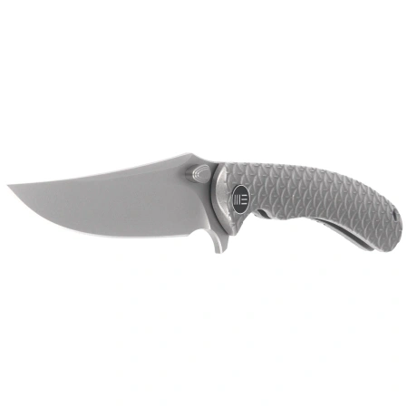Nóż składany WeKnife Dracarys LE No ???/199 Gray Titanium, Stonewashed M390 (WE25061B-1)