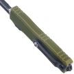 Microtech Ultratech Gen III ZBP Bayonet OTF Knife OD Green Aluminum, Black M390MK by Tony Marfione (1120-1OD)