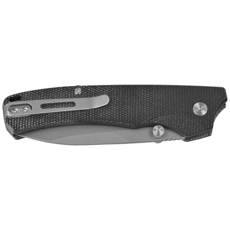 Remette WD107M Knife Black Micarta, Titanium 14C28N