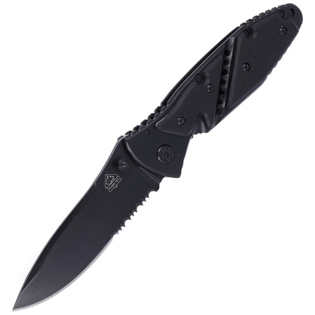 Nóż składany Puma Solingen G-10 Black Drop Point 85mm (306011)
