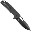Kubey Knife RDF Black G10, Blackwash AUS-10 by HYDRA Design (KU316A)