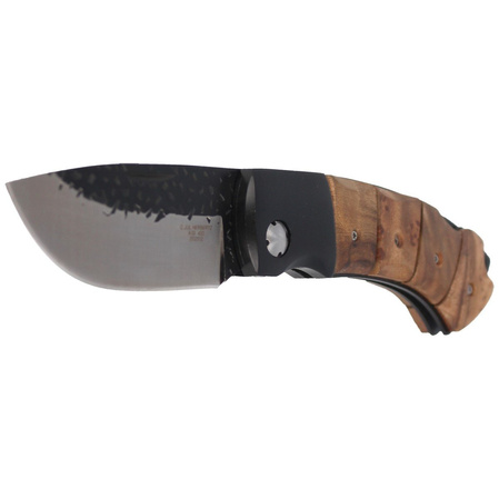 Nóż składany Herbertz CJH Birch Root Wood, Satin/Forged 420 (10000668)