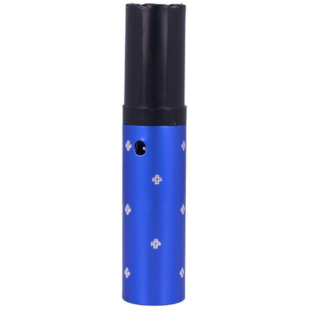 Lipstick Paralyseur 2 million volt stun gun with flashlight, Blue (1202-BL)