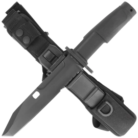 Extrema Ratio Fulcrum Bayonet NFG Knife Black Forpene, Black N690 (04.1000.0300/BLK)