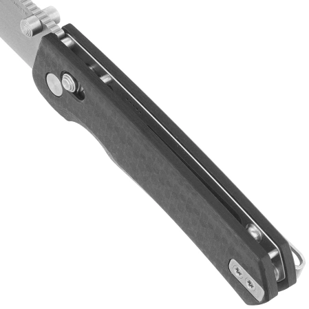 Remette RT-Aurora Knife Black G10, Ceramic Sandblasting 14C28N (AURA-G1)
