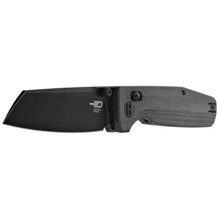 Nóż składany Bestech Slasher Black Micarta, Black Stonewashed D2 (BG56A-2)