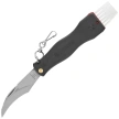Nóż do grzybów Maserin 800CN Black Polimer, Satin 420